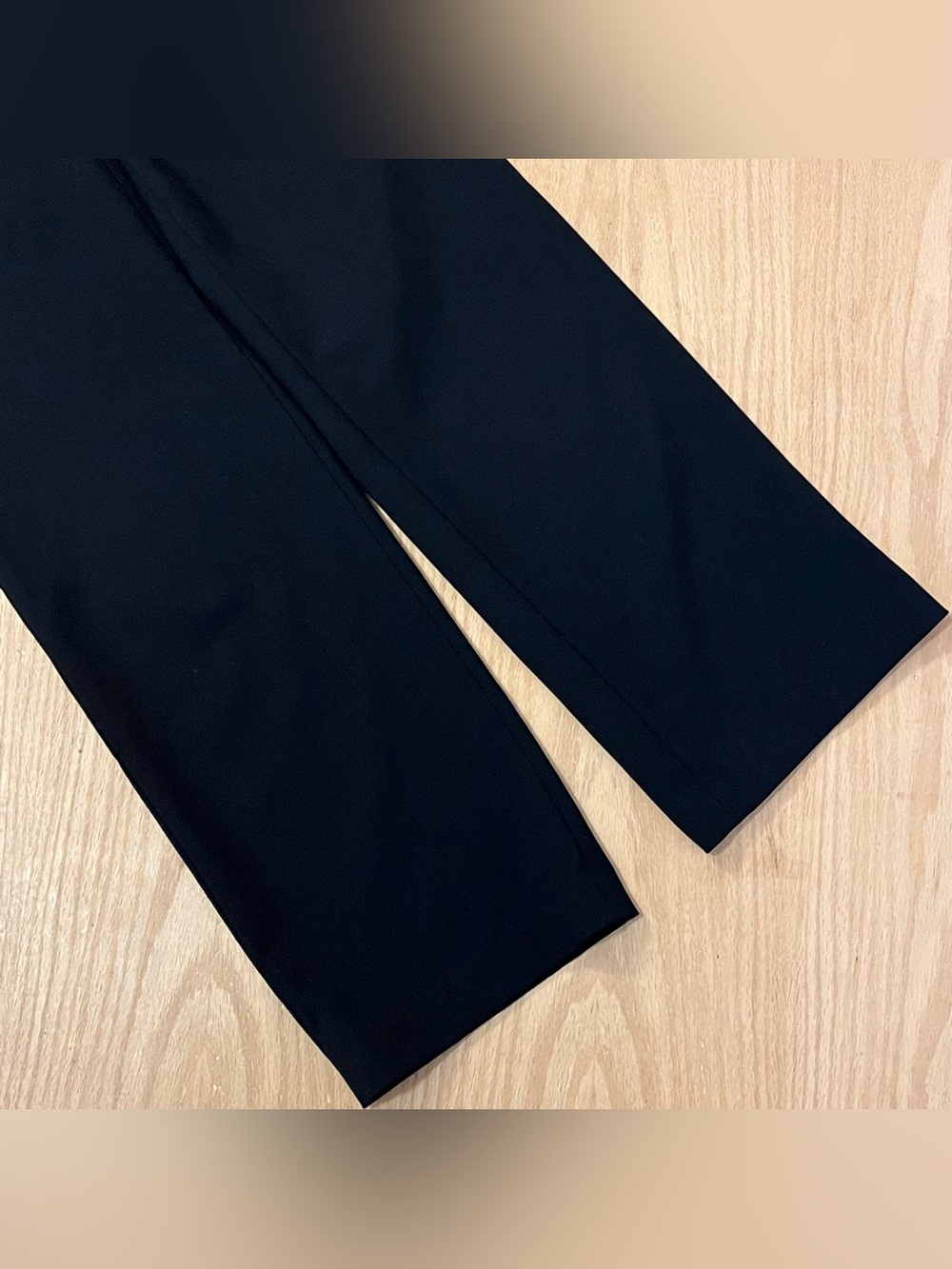 Aritzia / Babaton High Waisted Straight Leg Agency Pant - City Wool - Black - Picture 4 of 13